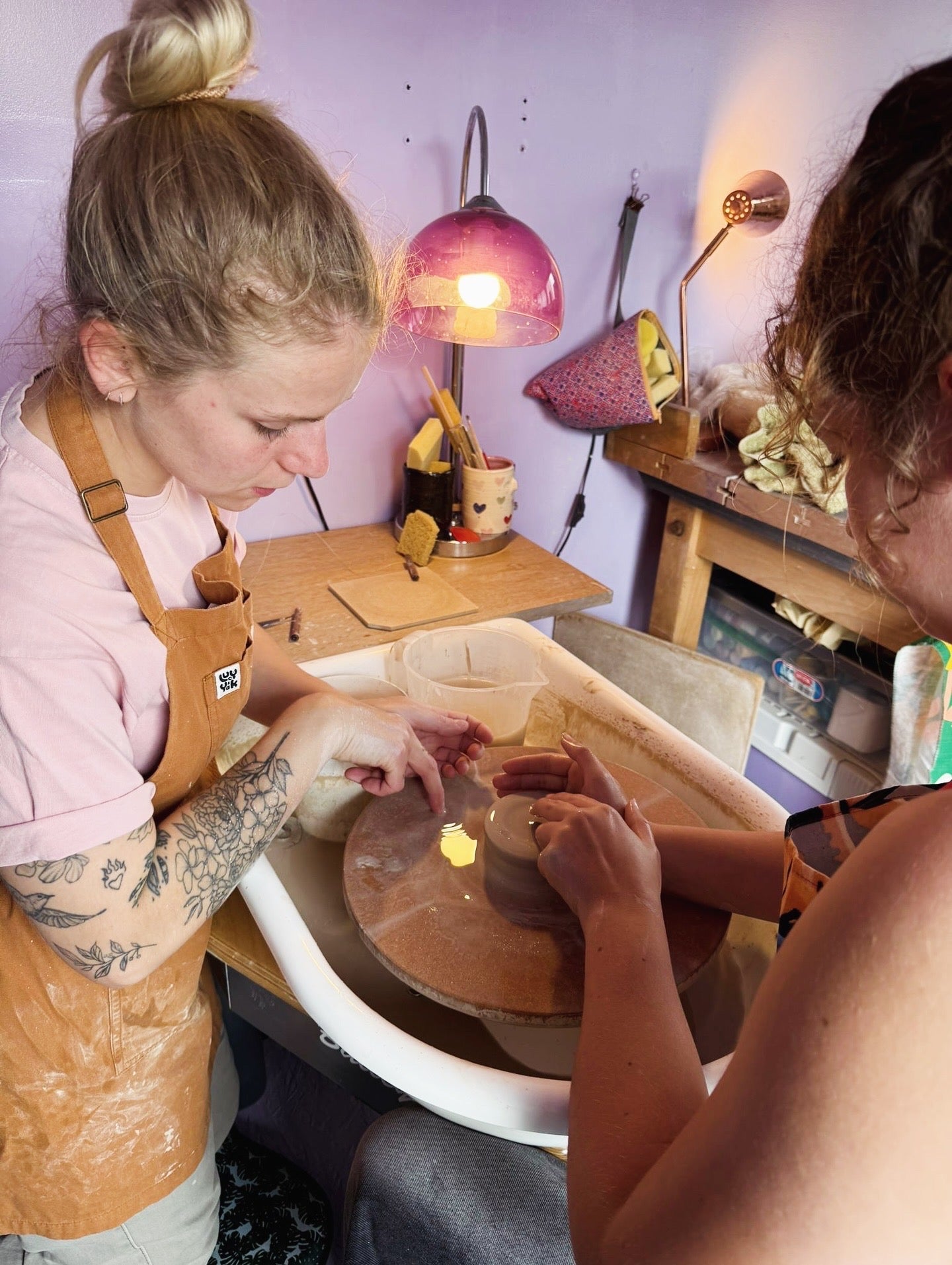 one-off pottery taster: adult & child