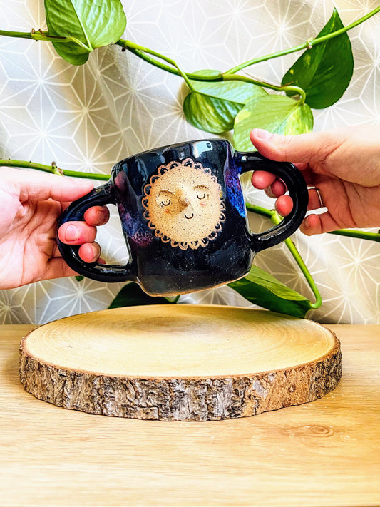 easy grip big hug mug: dark galaxy