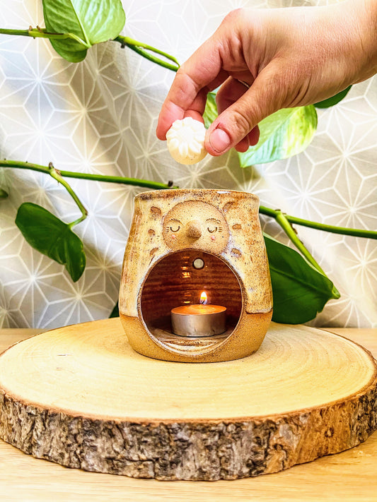 wax melter: cinnamon