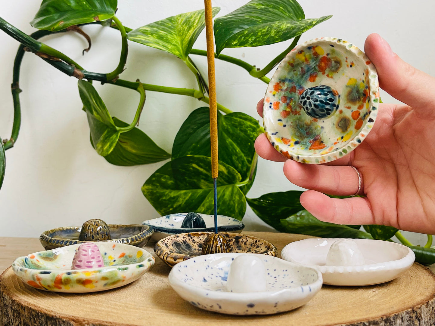 mini incense holder: various designs