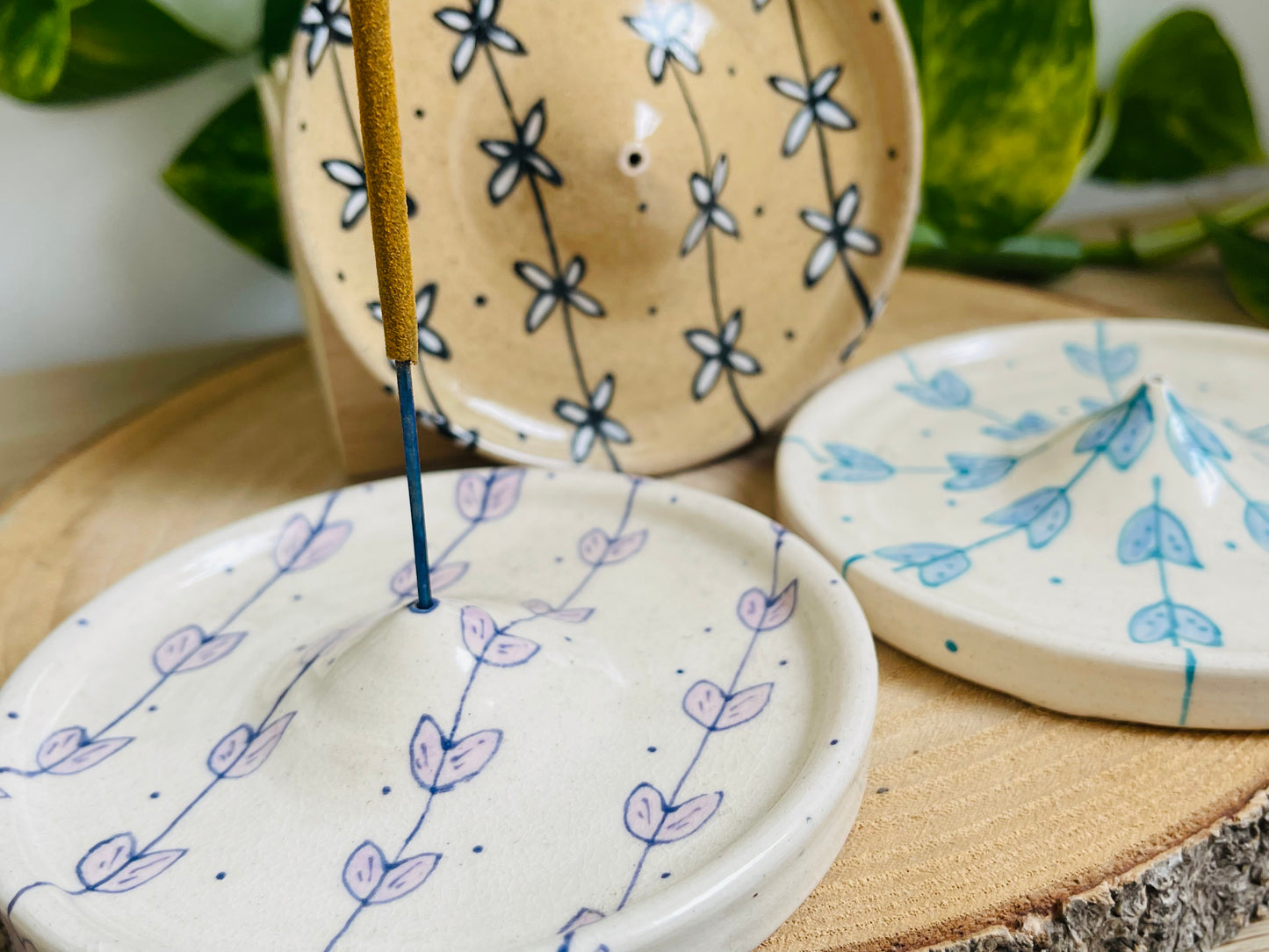 incense dish: various designs