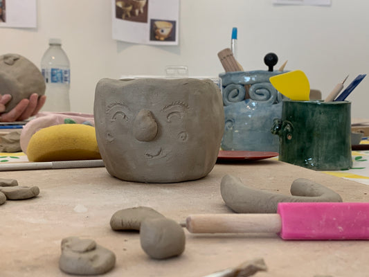 home ed pottery: make a mug