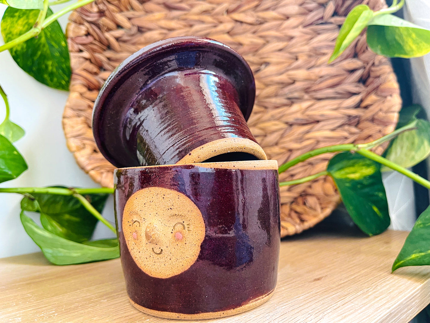 *butter keeper: blackcurrant