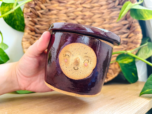 *butter keeper: blackcurrant