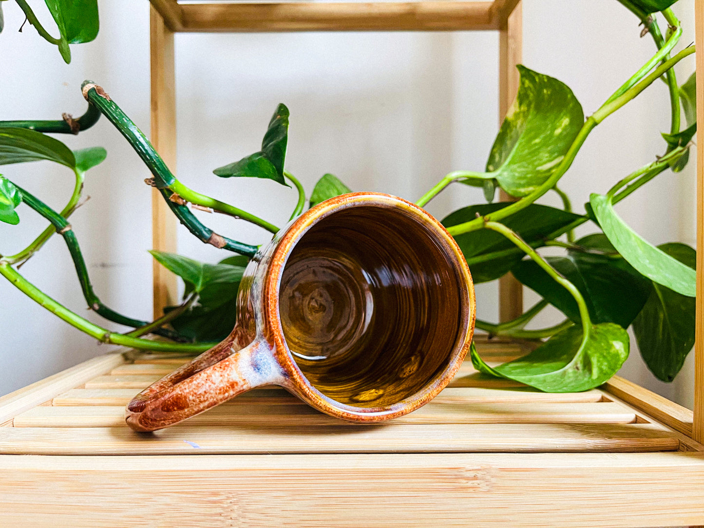 big hug mug: sepia drift