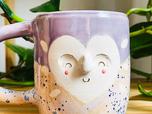 big hug mug: pixie dust/lavender