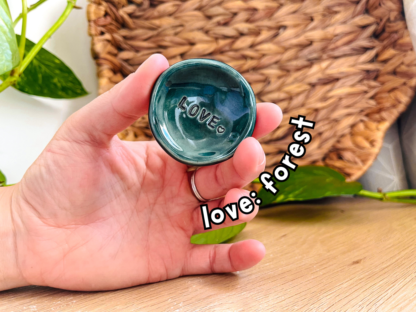dimple dish: various designs
