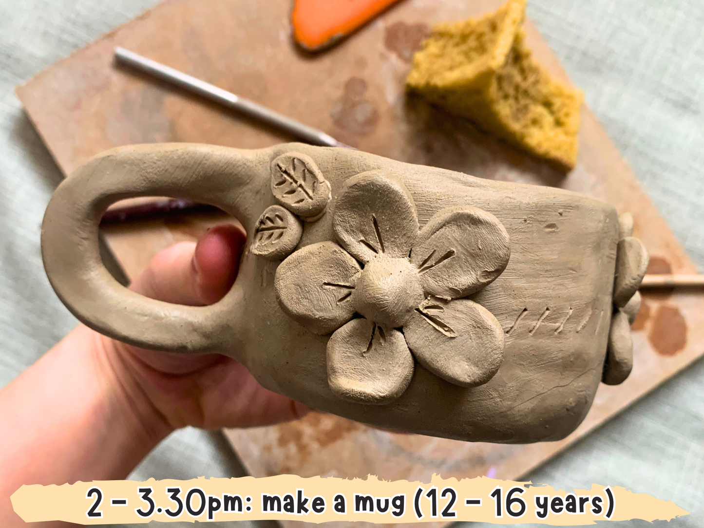 february half term: kids clay workshops