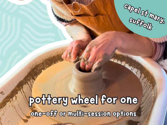 pottery wheel: class for one