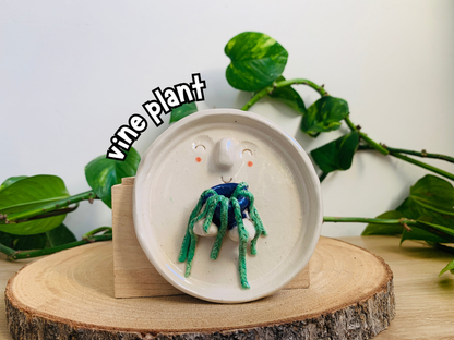 plant lovers' trinket dish: various designs