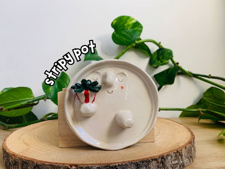 plant lovers' trinket dish: various designs