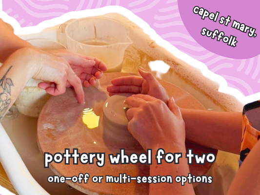 pottery wheel: class for two