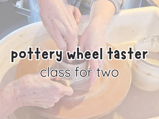 pottery wheel taster: class for two