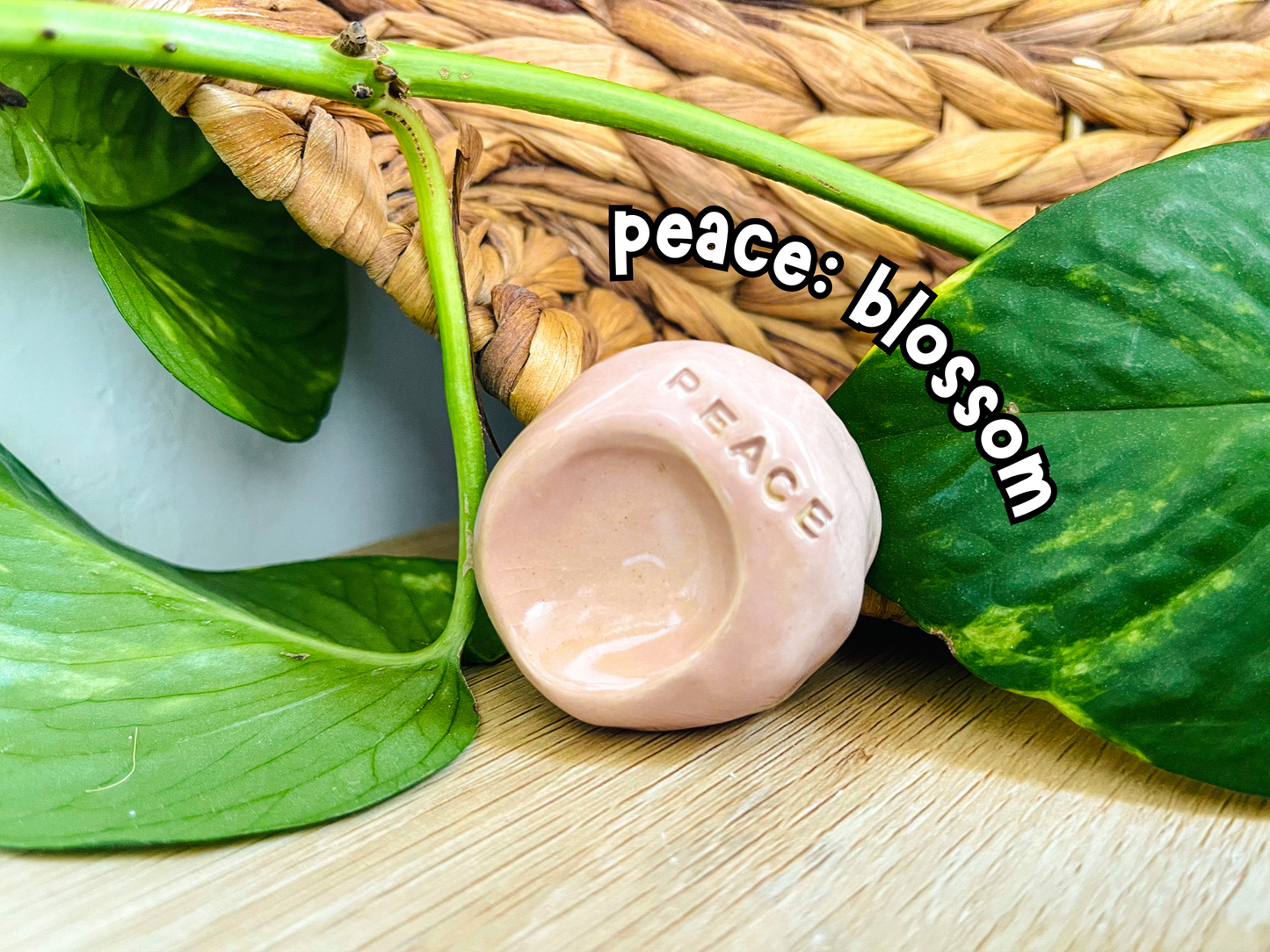 peace pebble: various colours