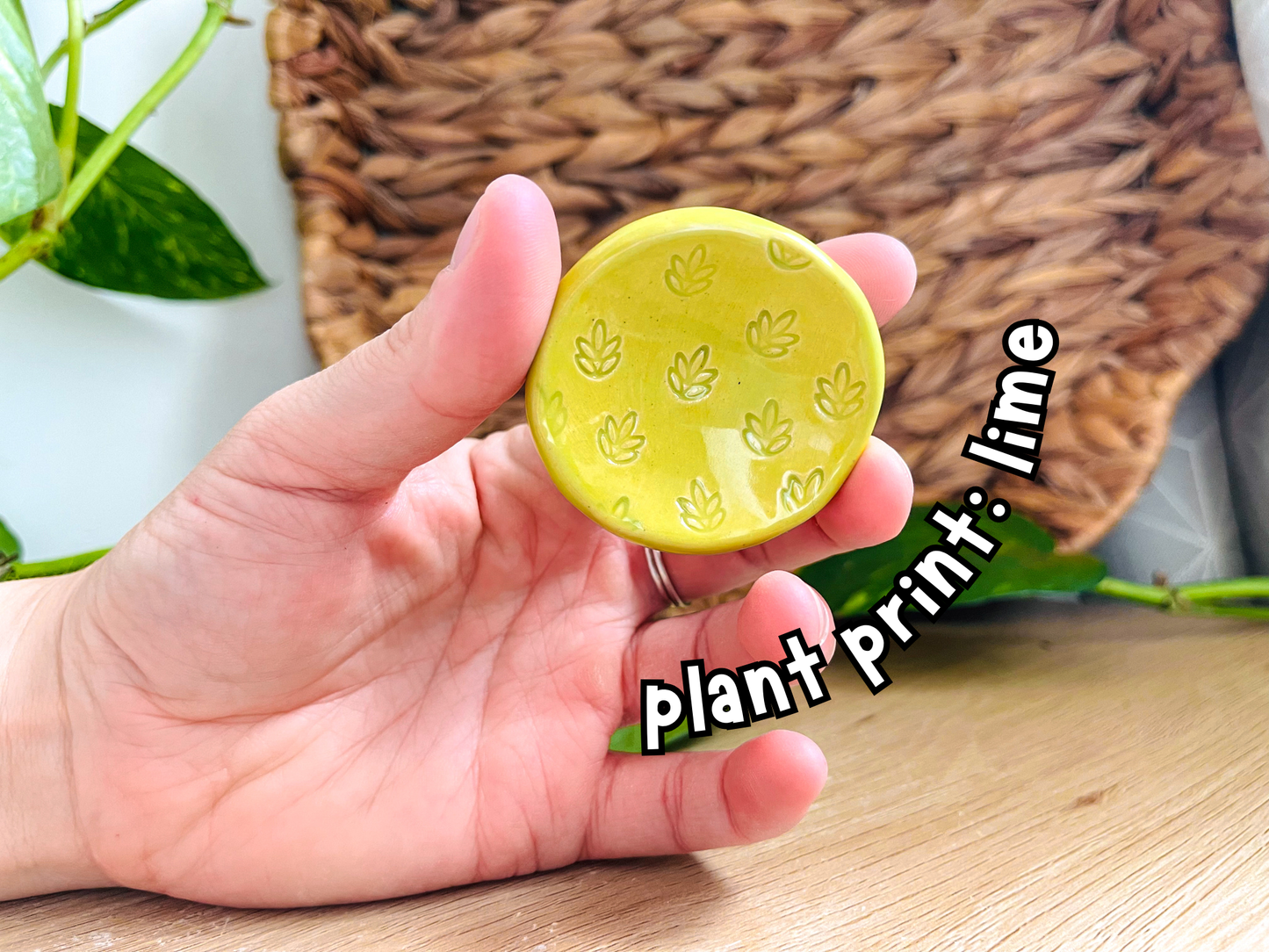 dimple dish: various designs