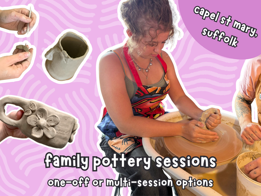family pottery sessions