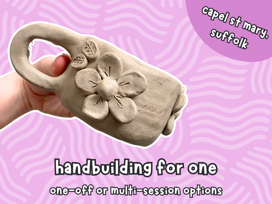 handbuilding: class for one