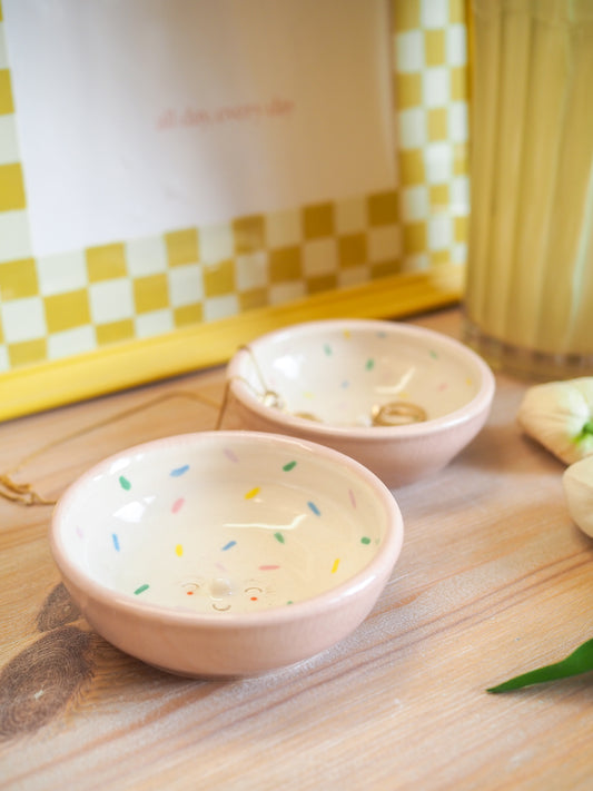 confetti trinket bowl