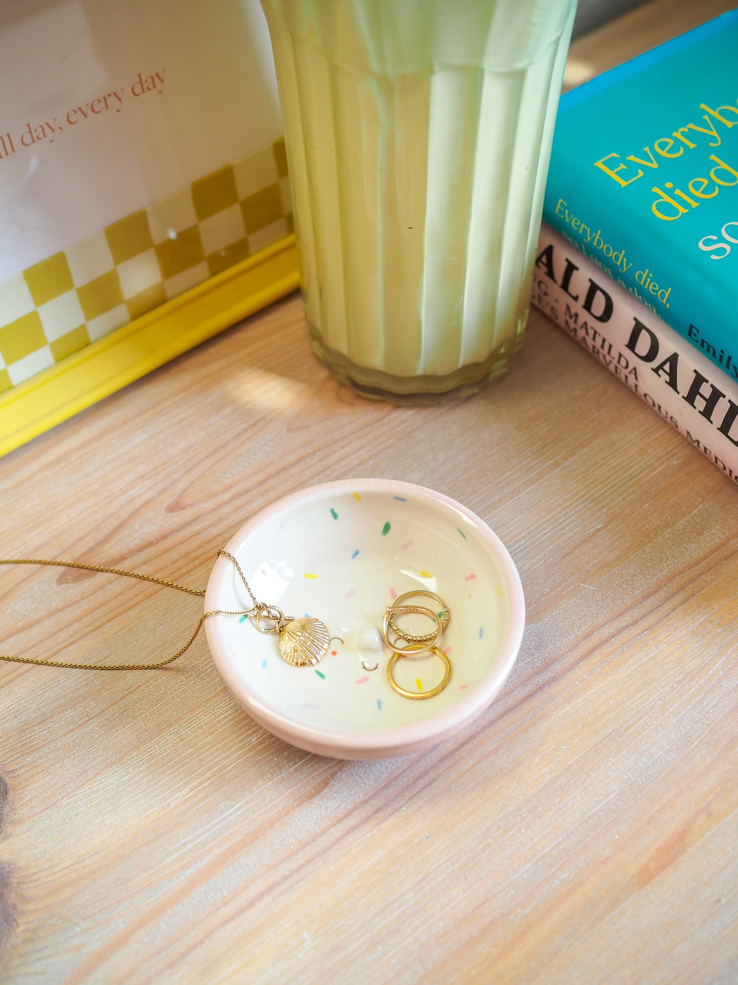 confetti trinket bowl