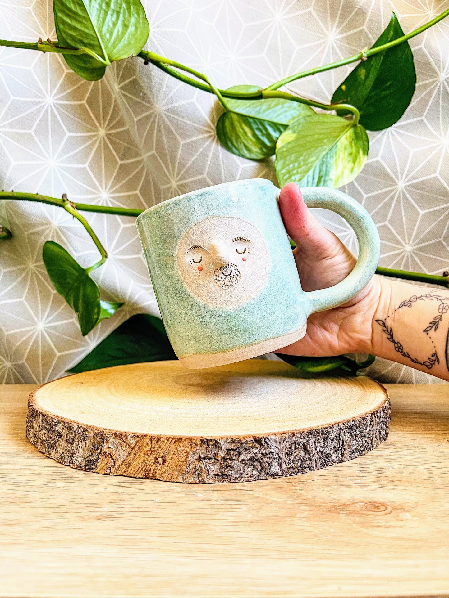big hug mug: opalite