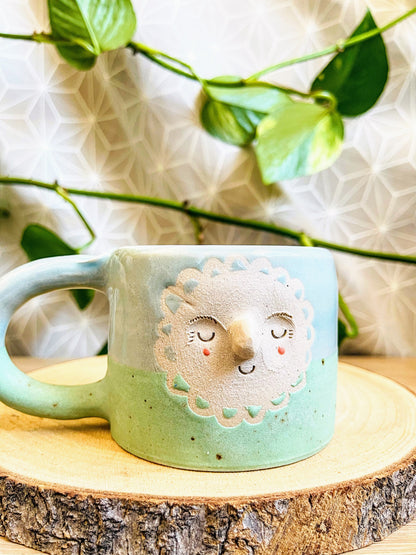 chunky hug mug: mint choc chip/glacier