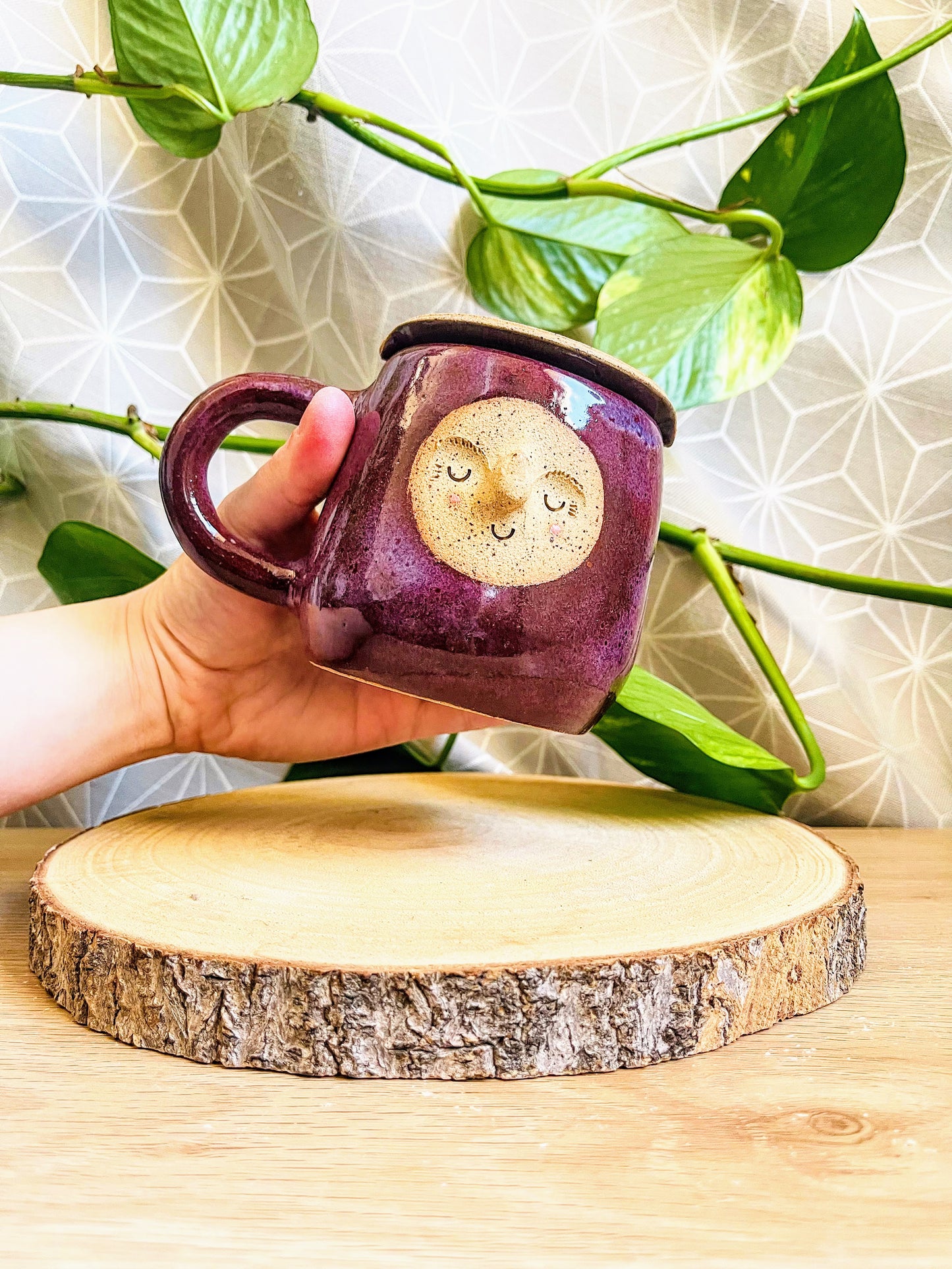tea steeper set: blackcurrant