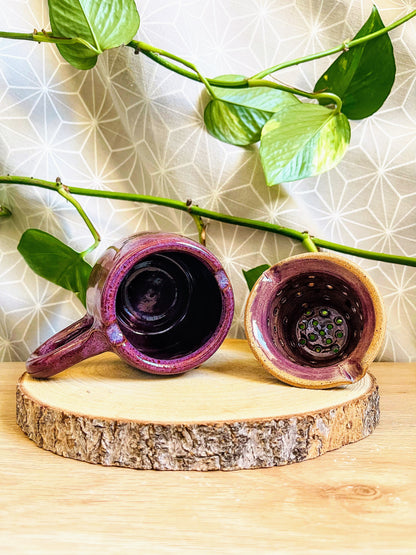 tea steeper set: blackcurrant
