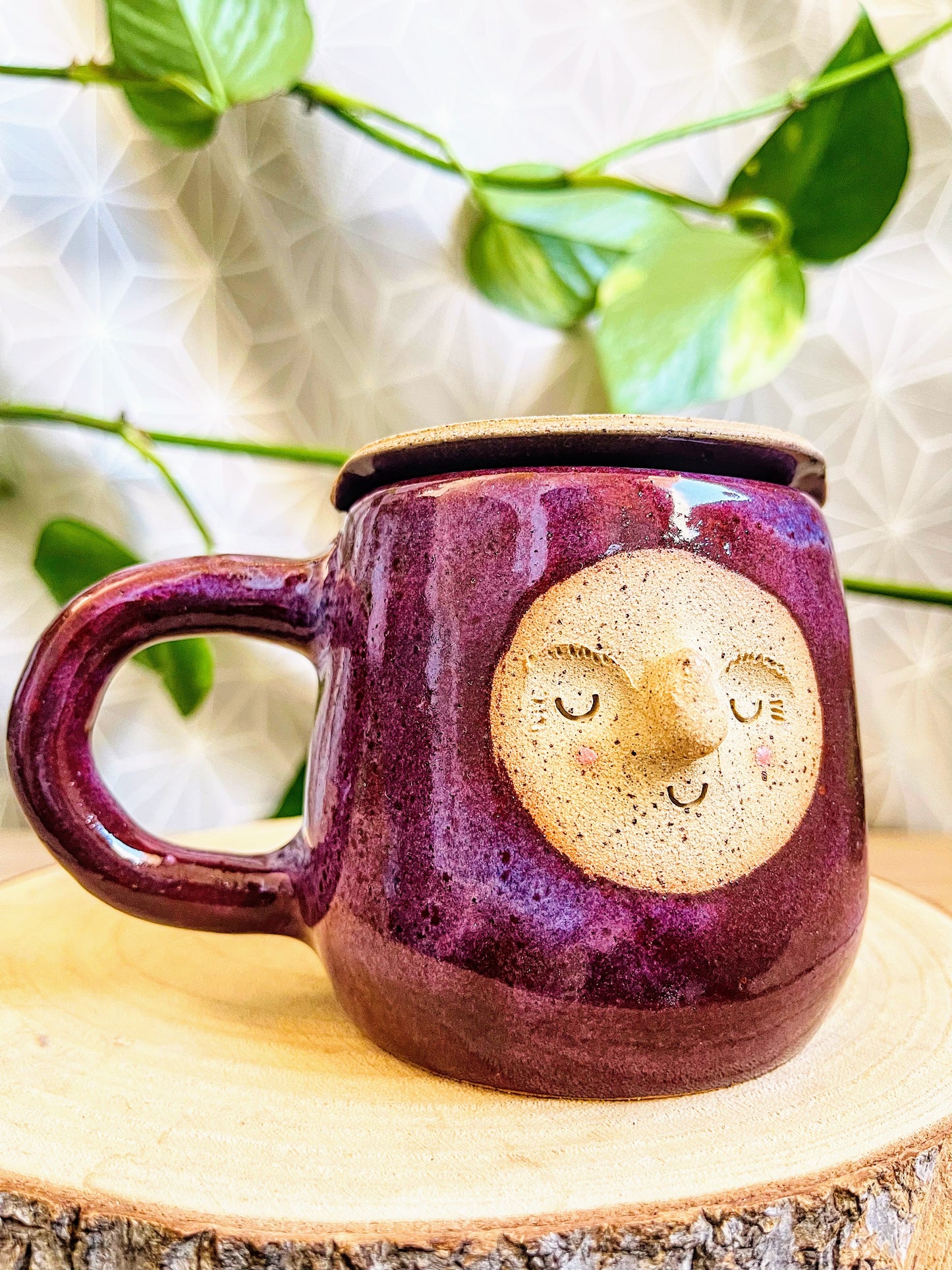 tea steeper set: blackcurrant