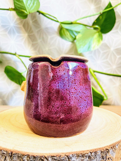 tea steeper set: blackcurrant