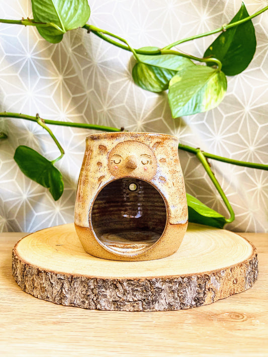 wax melter: cinnamon