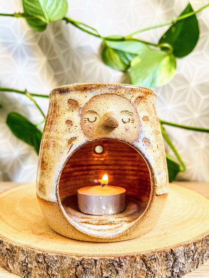 wax melter: cinnamon