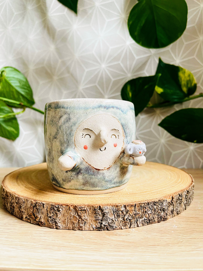 little pot & tiny cup: light surf