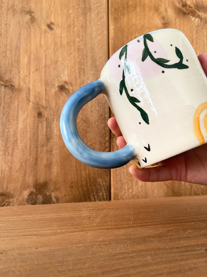 doodle hug mug: sky