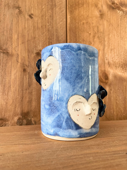 tall pot: celestite