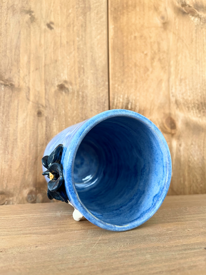 tall pot: celestite