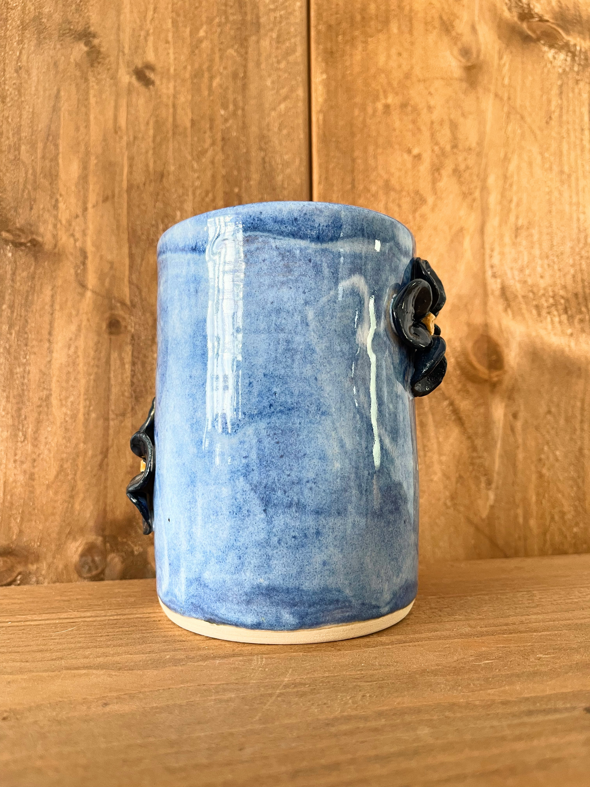 tall pot: celestite