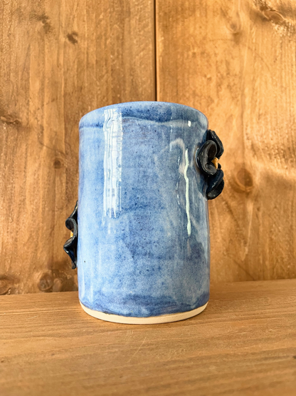 tall pot: celestite