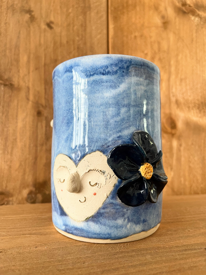 tall pot: celestite