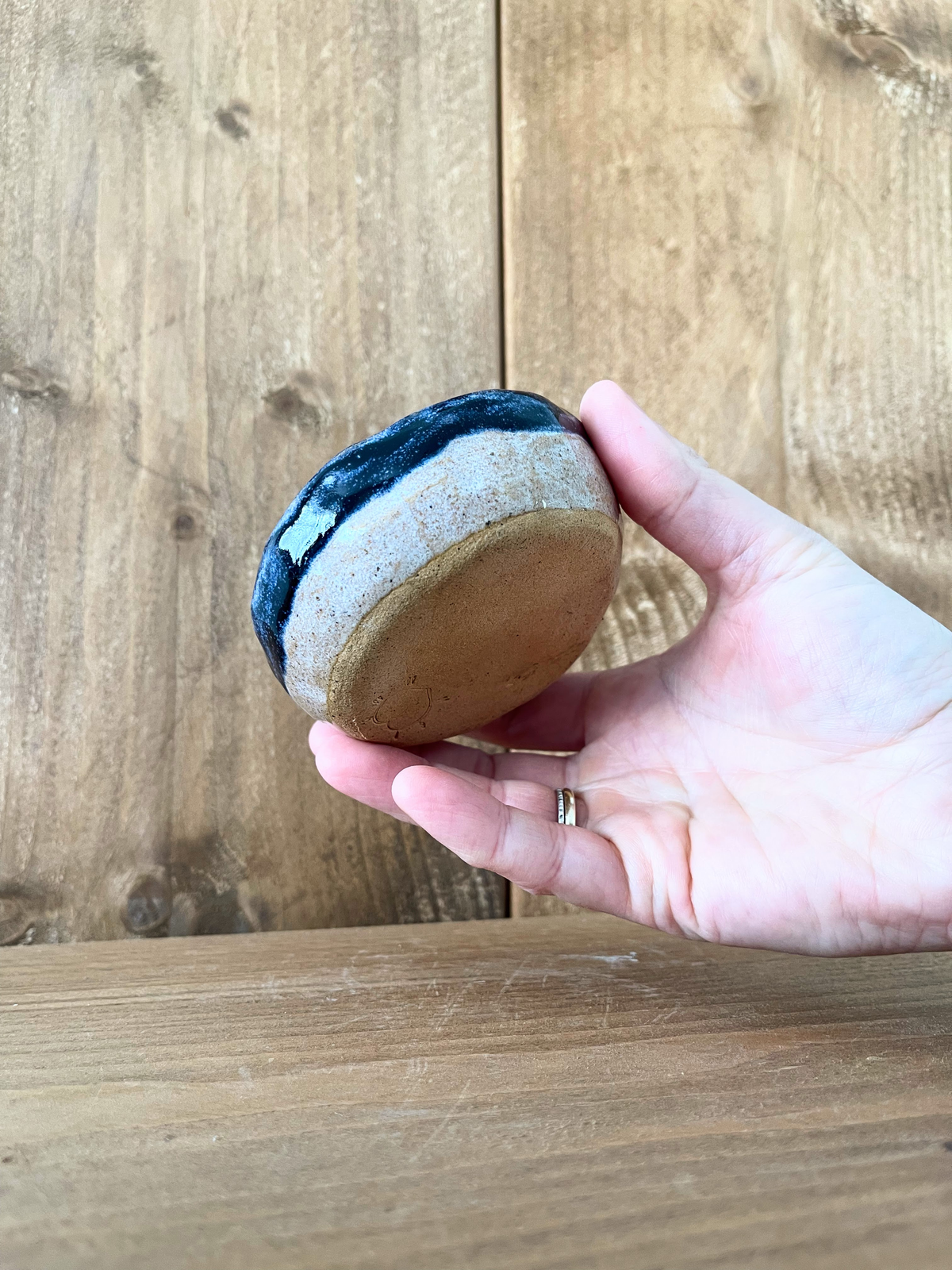 pair of pinch dishes