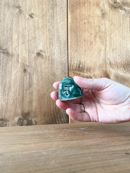 little incense holder: forest