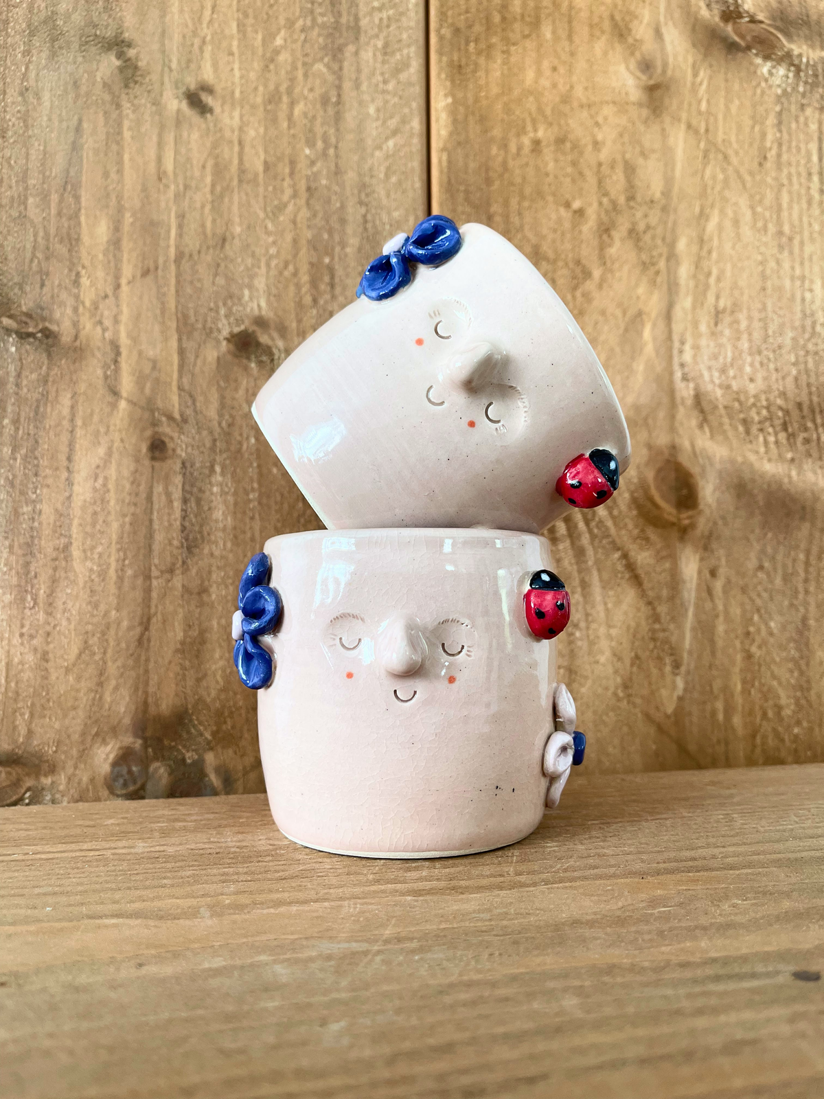 mini pot: cherry blossom