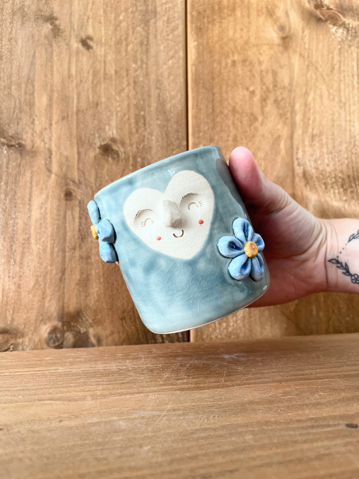 midi pot: glacier