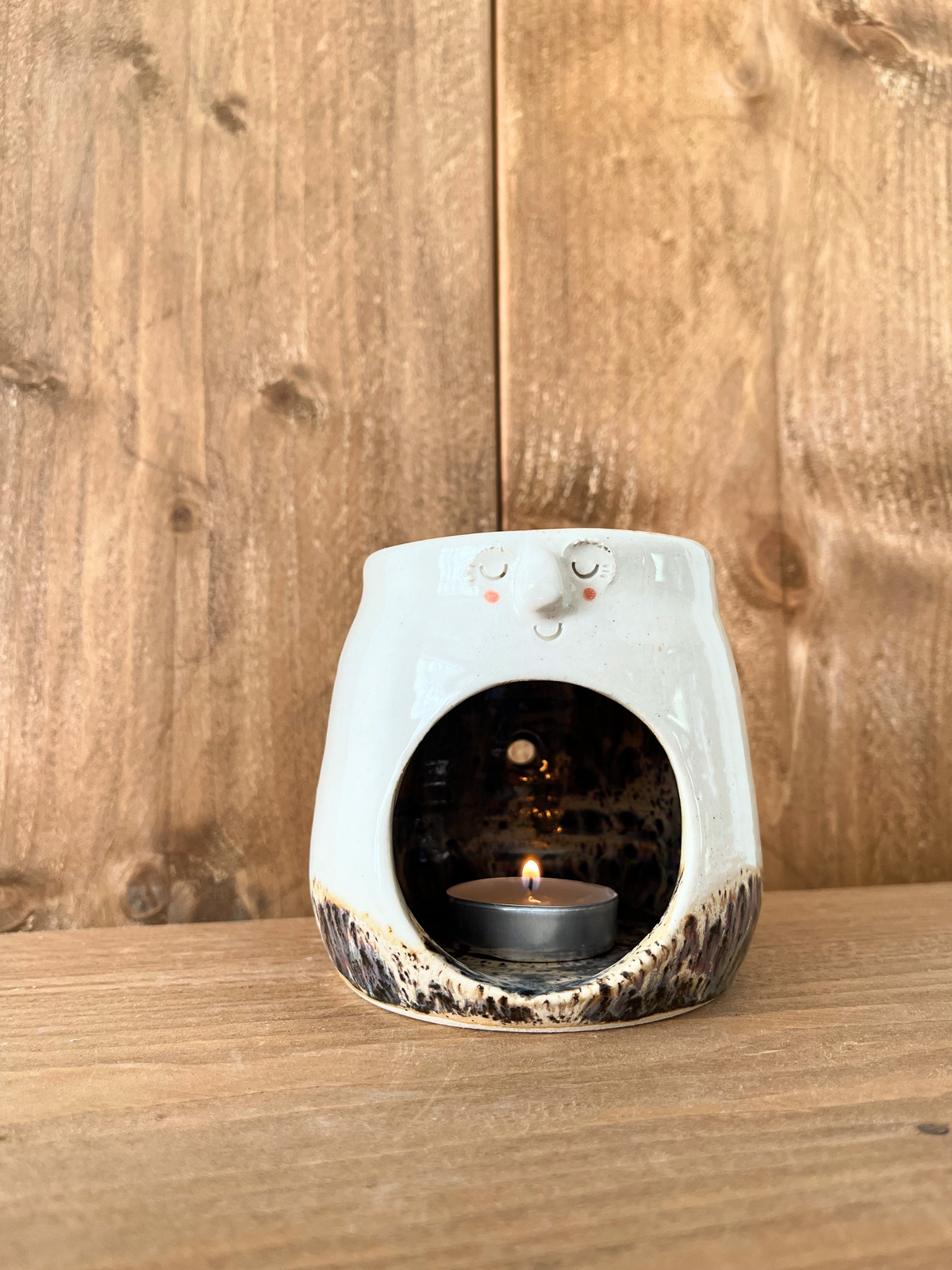 wax melter: snow/sandstone