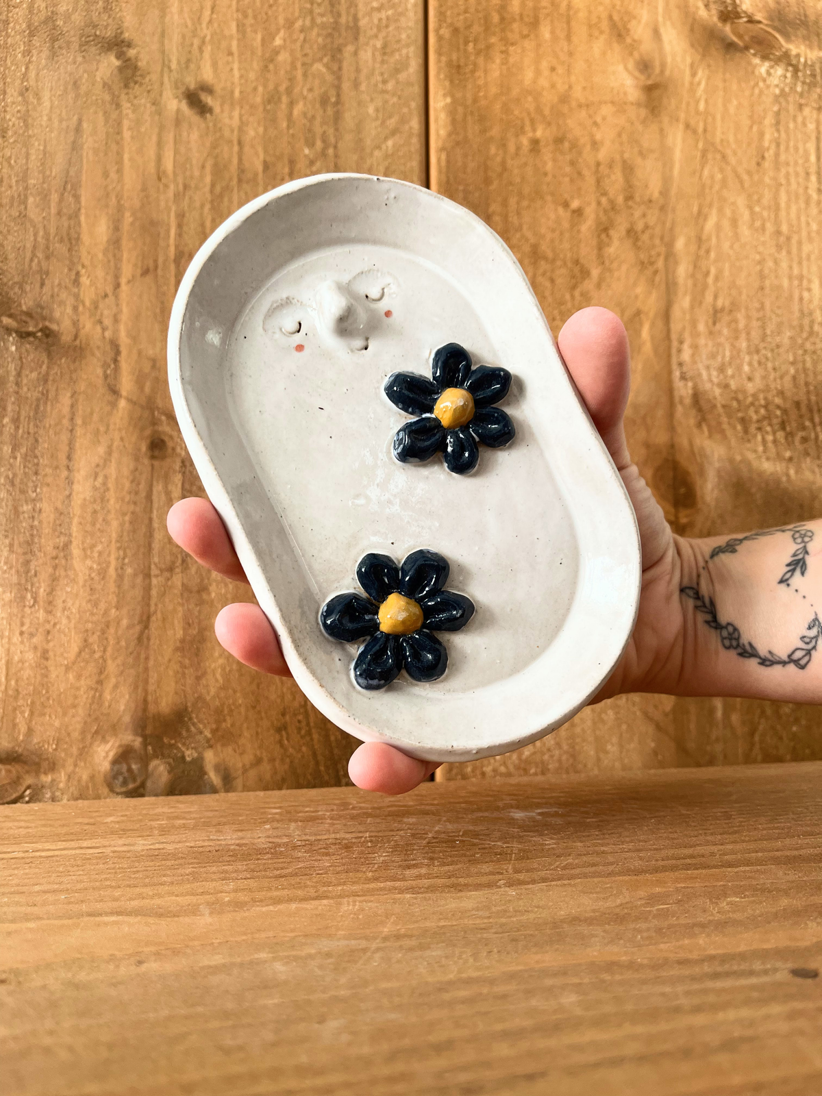 oval(ish) dish: various designs