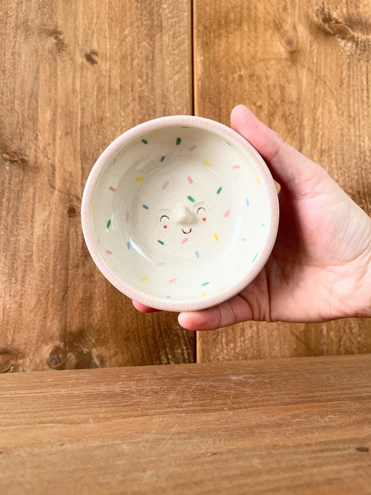 confetti trinket bowl