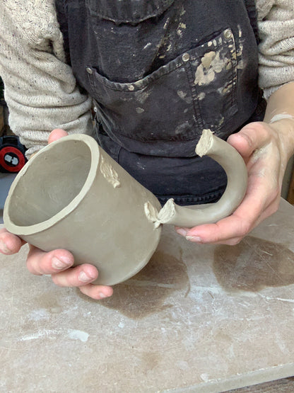 home ed pottery: make a mug