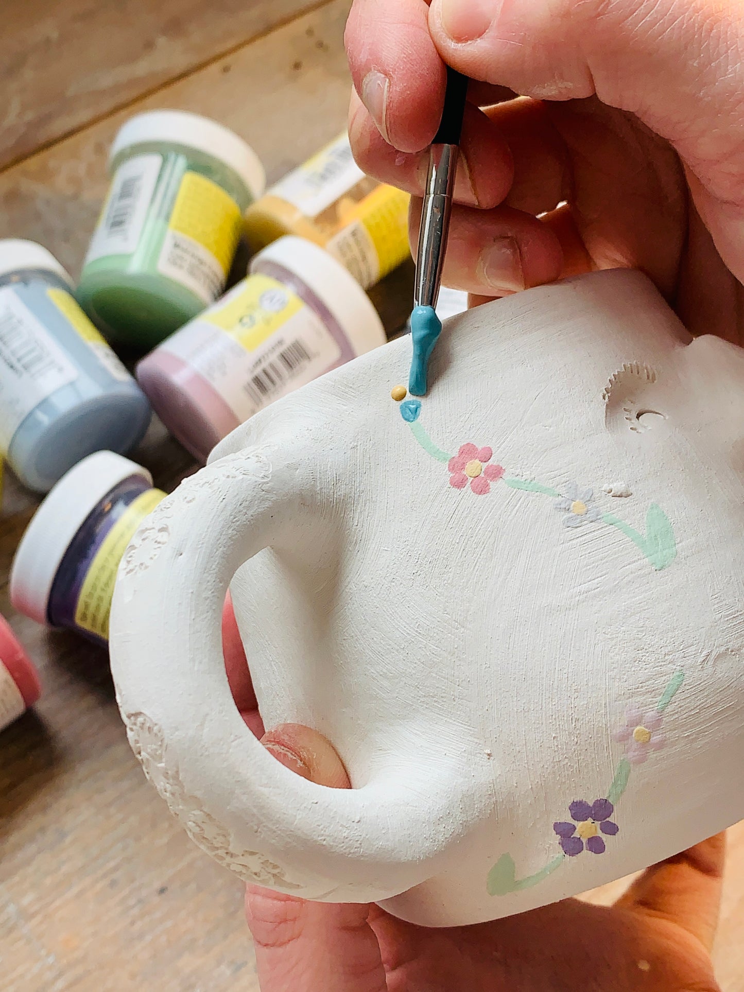 home ed pottery: make a mug