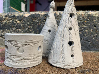 home ed pottery: christmas decorations