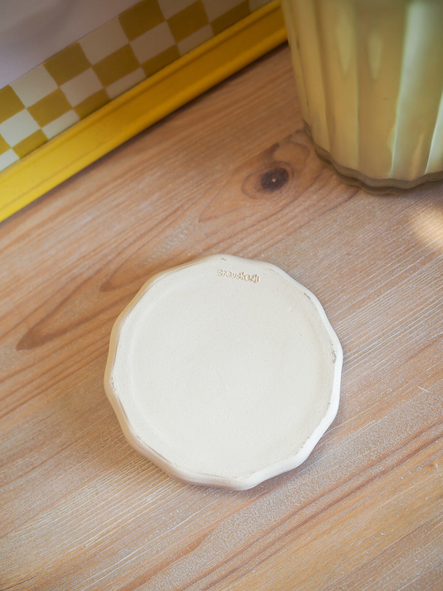 scalloped trinket plate