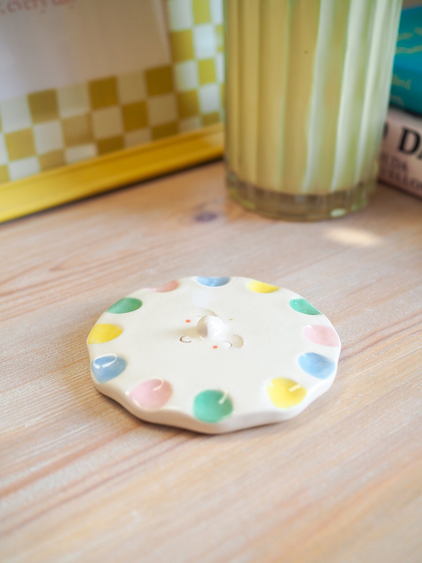 scalloped trinket plate